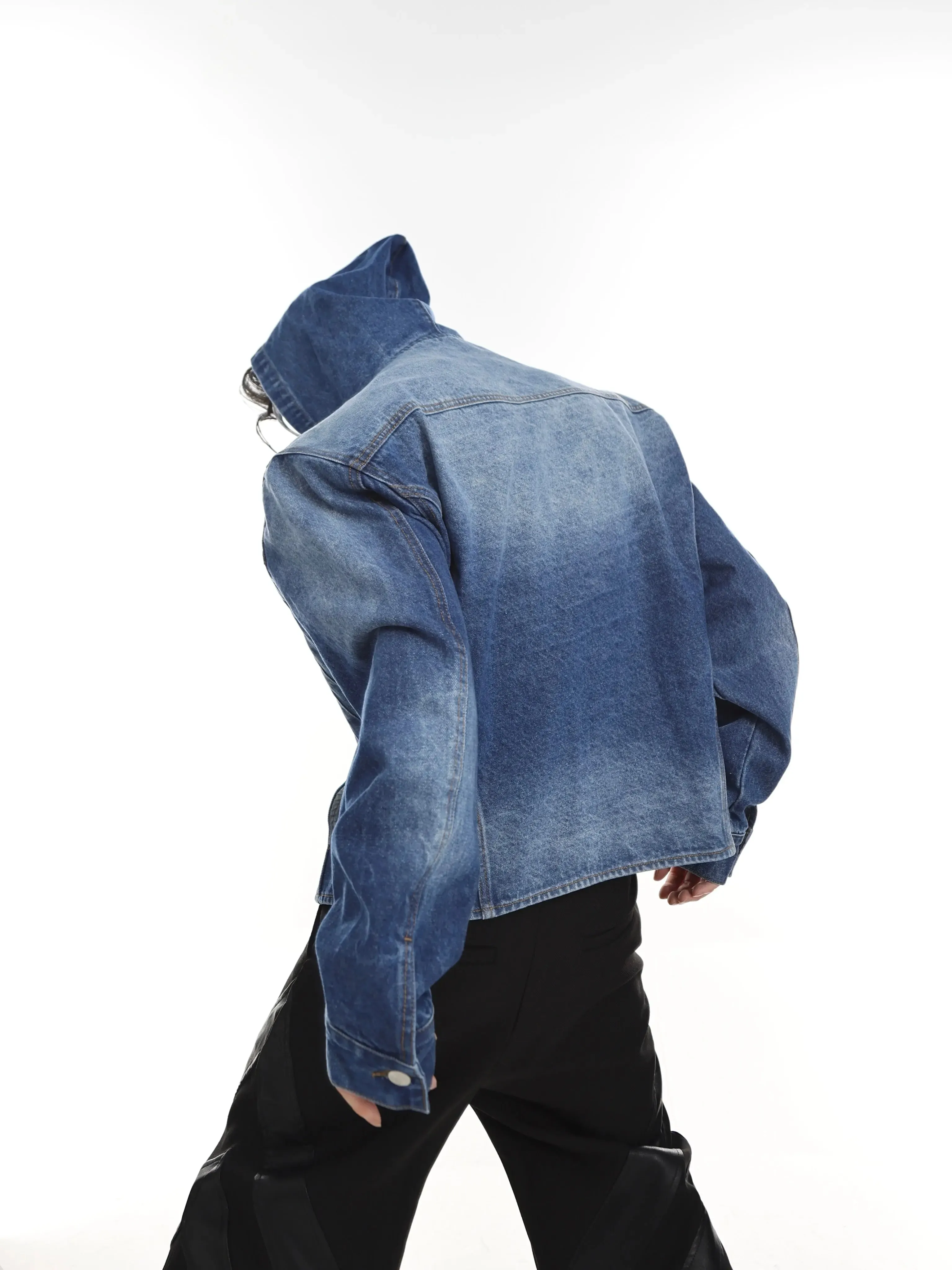 【23s Jun.】Padded Hooded Denim Jacket