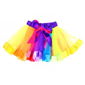 Bright Rainbow Baby Tutu Medium, 3 to 8