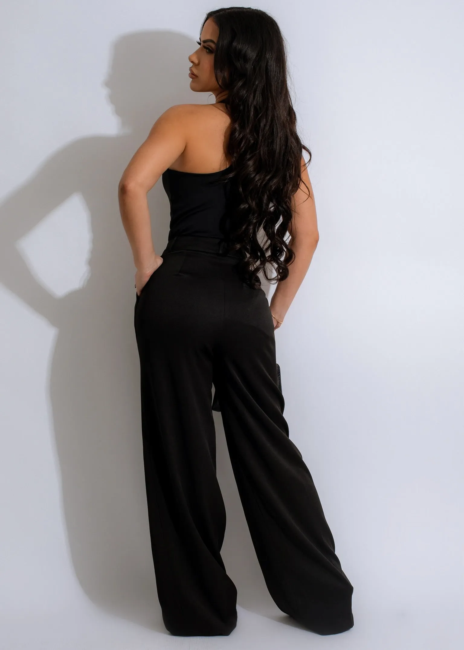 Business Woman Pant Black