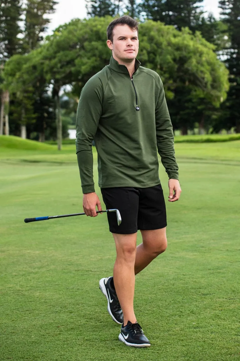 CA Apex Golf Jersey | Olive