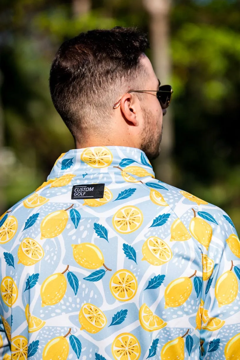 CA Funky Golf Jersey | Lemon Zest