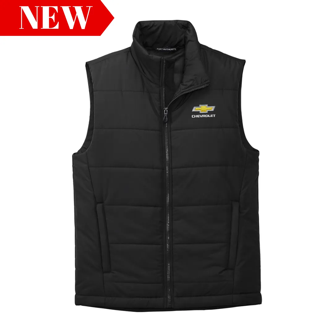 Chevrolet Puffer Vest - Black, Grey, or Blue