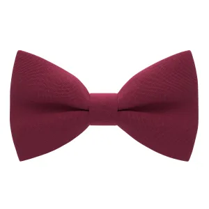 Deep Red Bow Tie