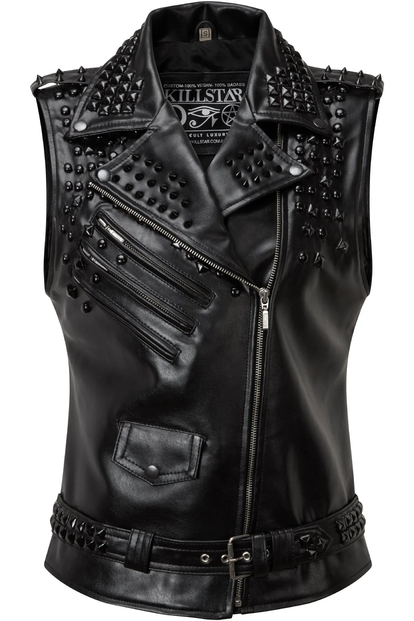 Doom Leather Vest [FAUX LEATHER]