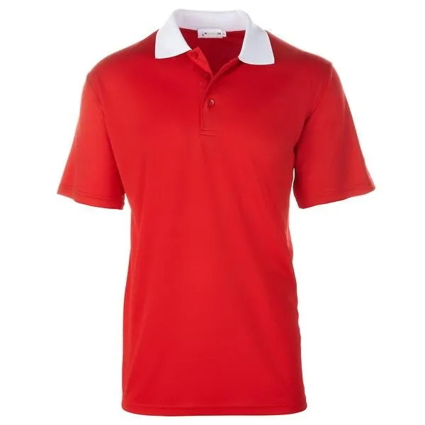 Dri-FIT Golf Shirts - Men’s Bold Contrast Collared - Standard Fit  6501     Free Shipping