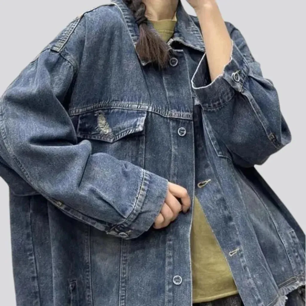 Embrace comfort with oversized chore jacket