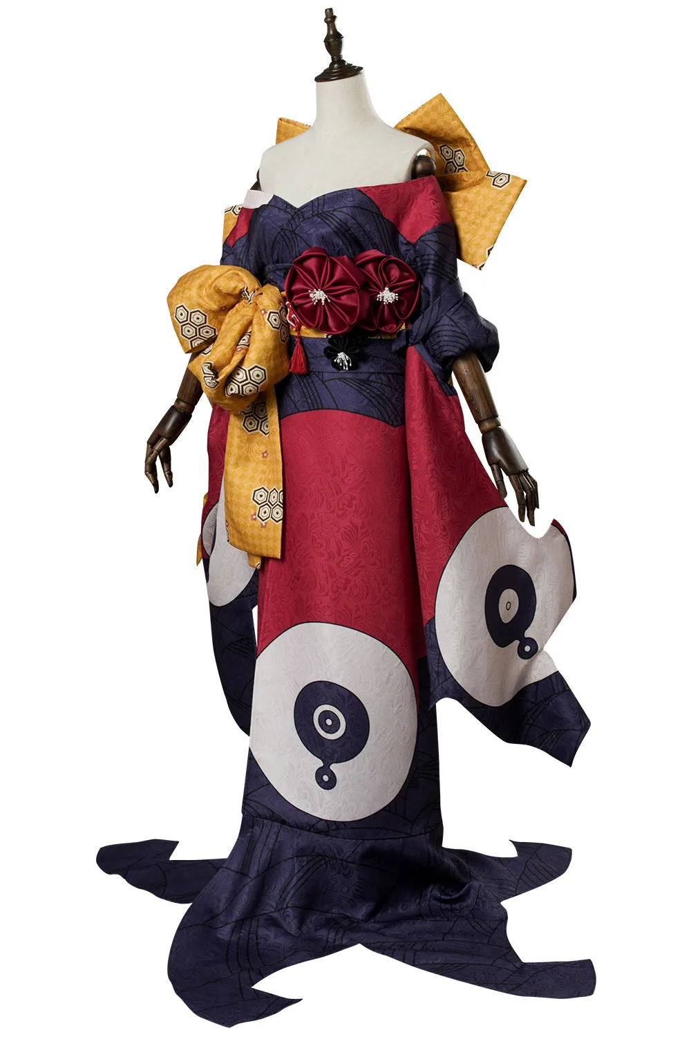 Fate Grand Order FGO Katsushika Hokusai Kimono Outfit Cosplay Costume