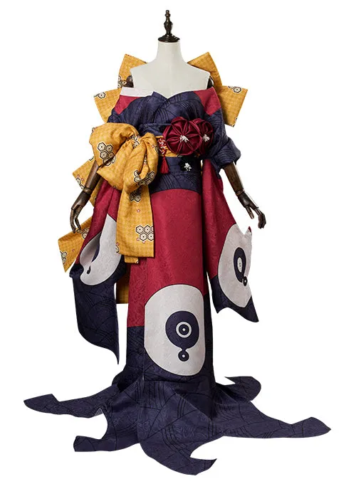 Fate Grand Order FGO Katsushika Hokusai Kimono Outfit Cosplay Costume