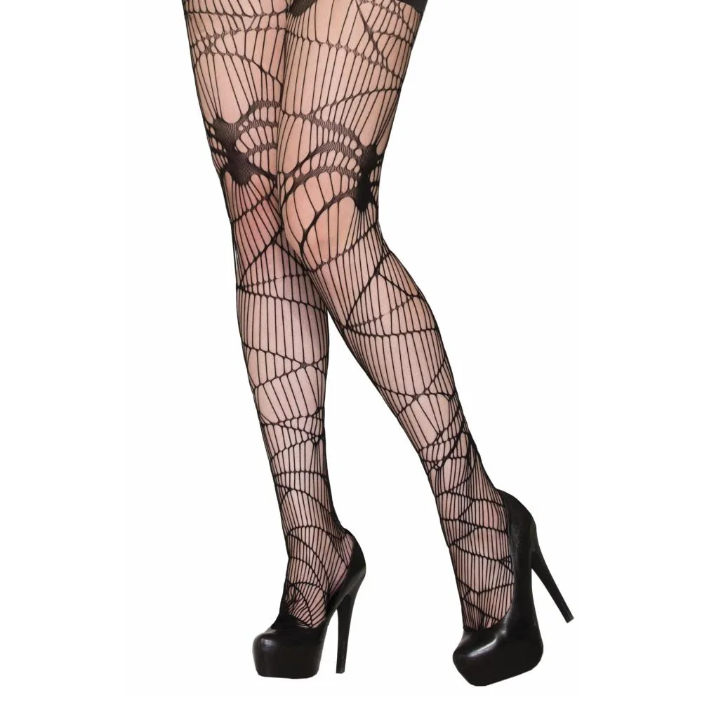 Forum Novelties Spider Web Fishnet Stockings