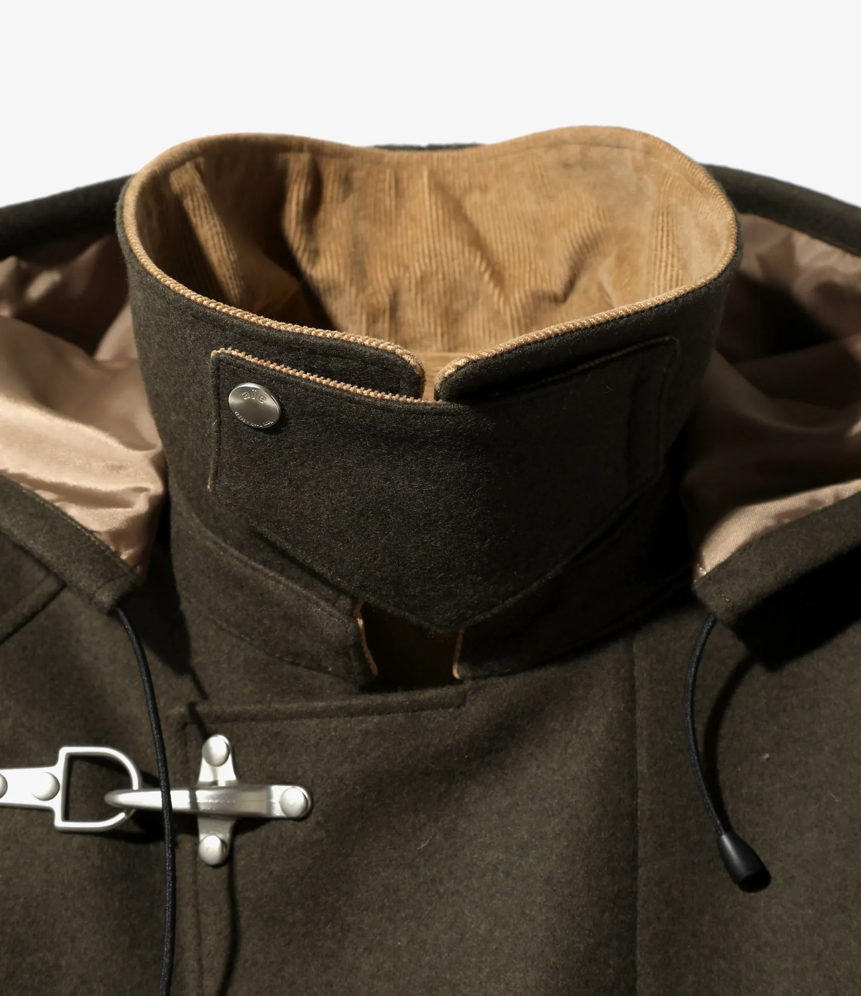 FSG Jacket – Olive Melton Wool Blend