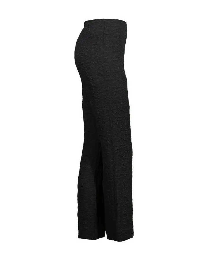 Ganni Textured Suiting Cropped Pants