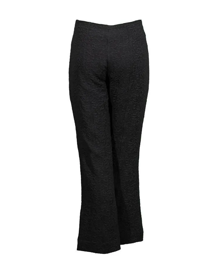 Ganni Textured Suiting Cropped Pants