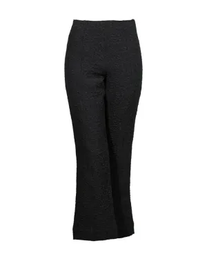 Ganni Textured Suiting Cropped Pants