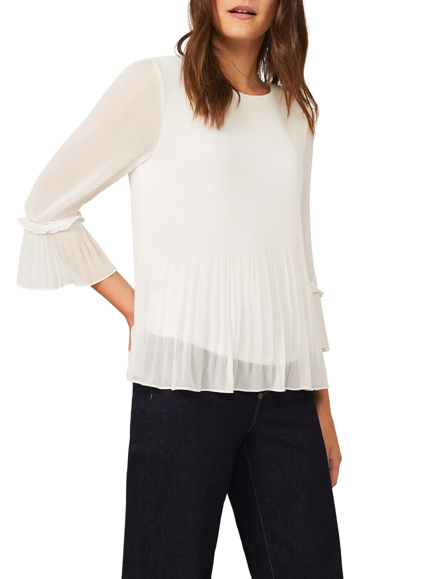 Gemina Pleat Blouse