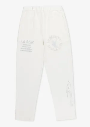 HUMANITY CORDUROY PANTS WHITE