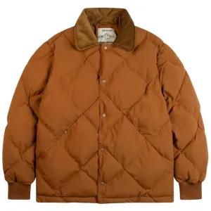 KESTIN Dunbar Padded Jacket In Tobacco Recycled Nylon