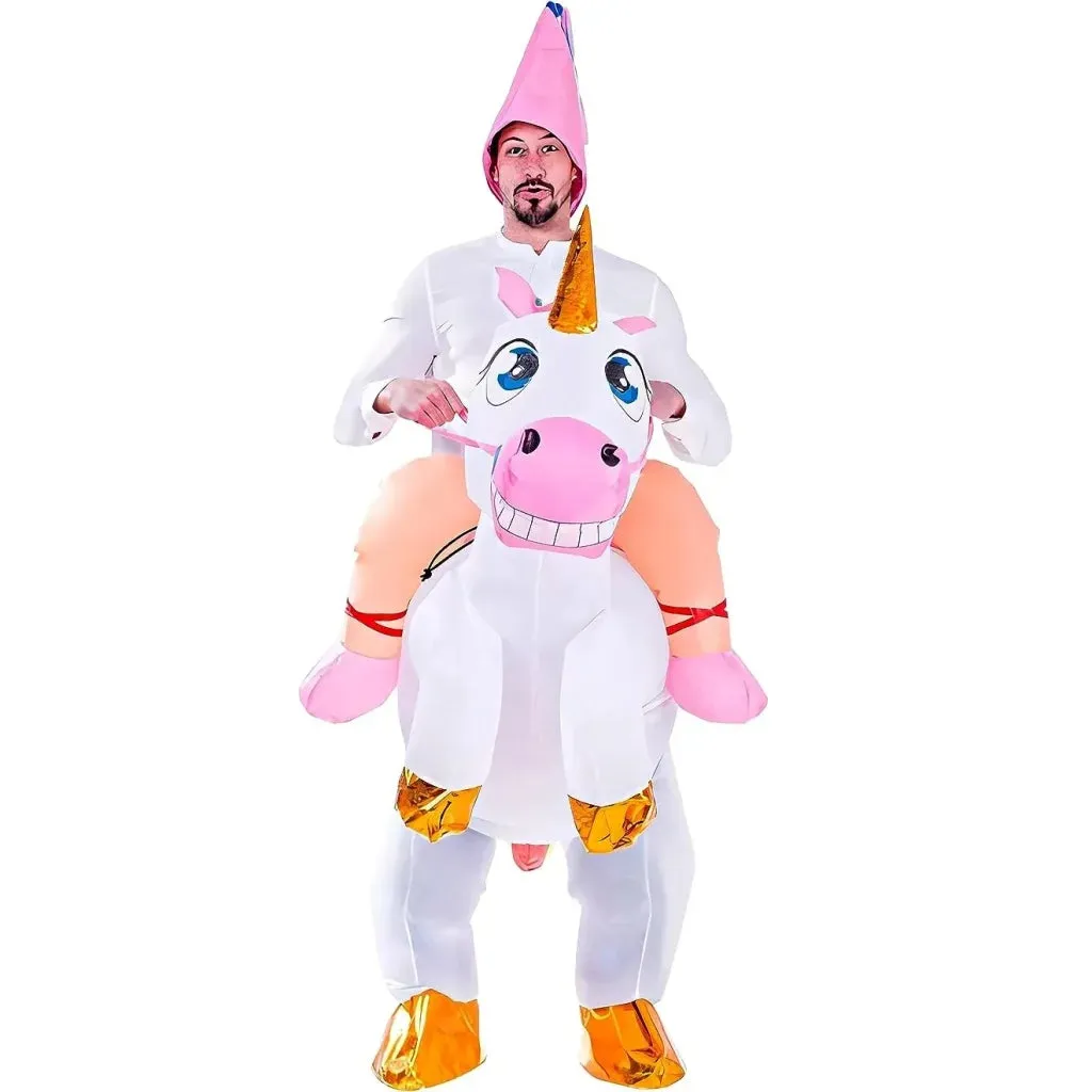 Light-up Unicorn Ride-On Inflatable Costume