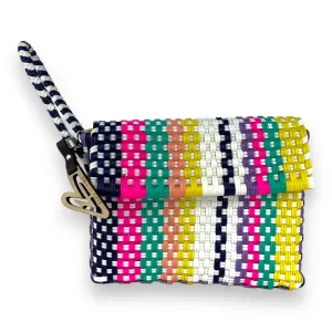 Maria Victoria | Alluring CA | Upcycled, Handwoven, Wristlet