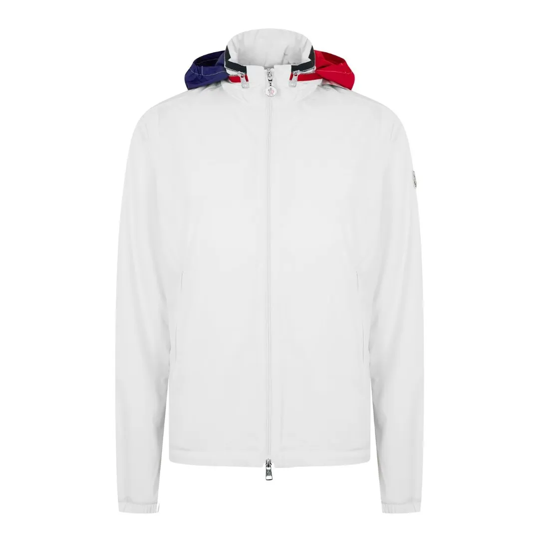 MONCLER 'FARLAK' WINDBREAKER JACKET WHITE