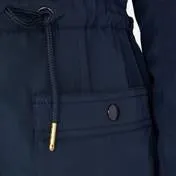 Navy Long Length Rain Coat