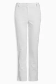 Next White Cotton Womens Trousers