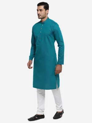 Peacock Green Kurta | Azania