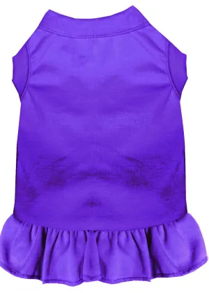 Plain Pet Dress Purple Xxl (18)