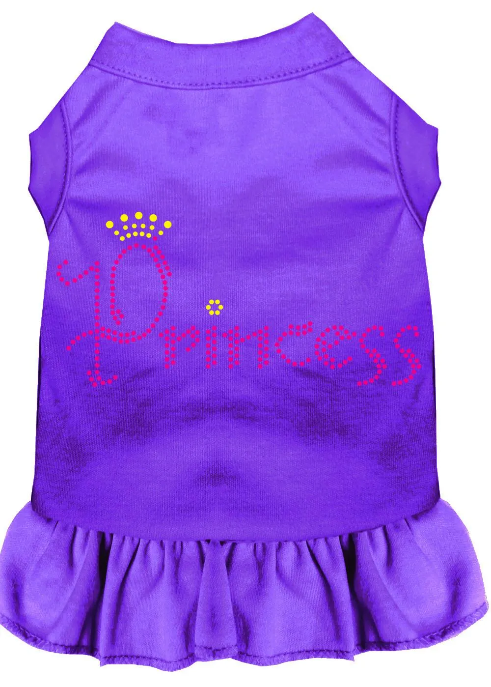 Princess Rhinestone Dress Purple Sm (10)