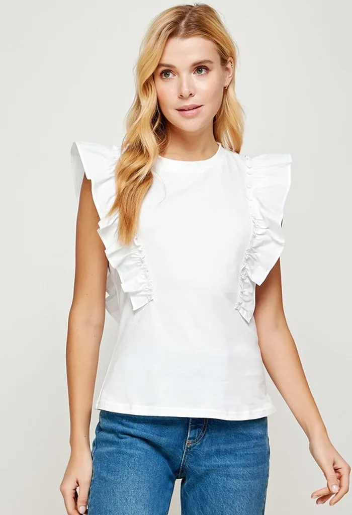 Rosa Ruffle Blouse