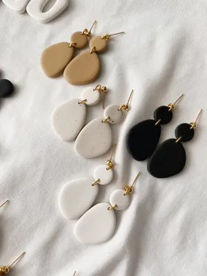 Selma | The Timeless Collection | Handmade Polymer Clay Earrings