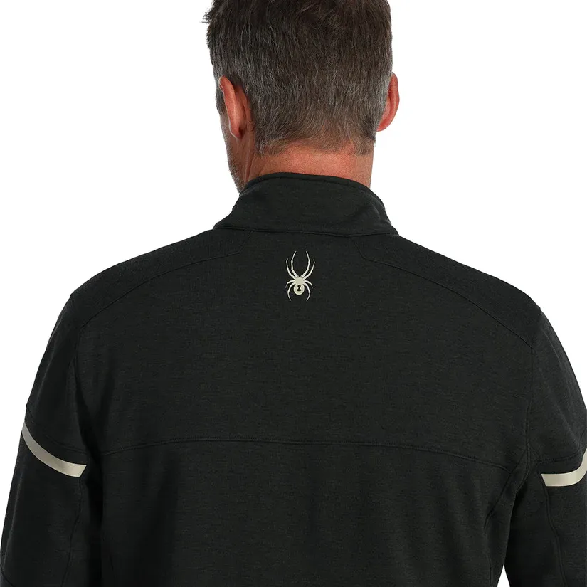 Spyder Speed Half Zip Mens Fleece Black