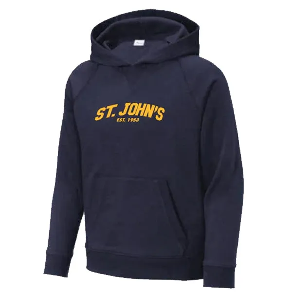 ST. JOHN'S SPORT-TEK® NAVY HOODIE