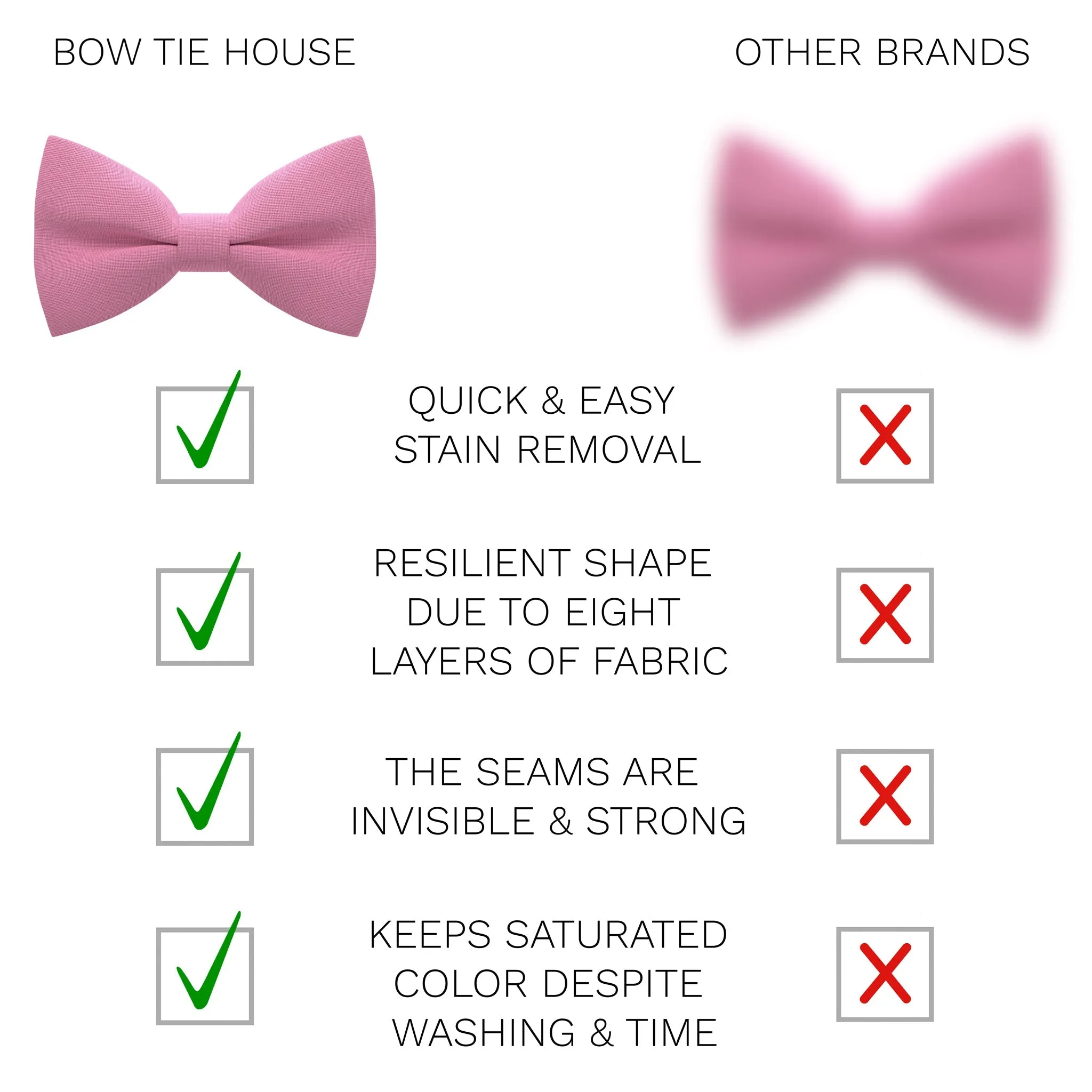 Taffy Pink Bow Tie