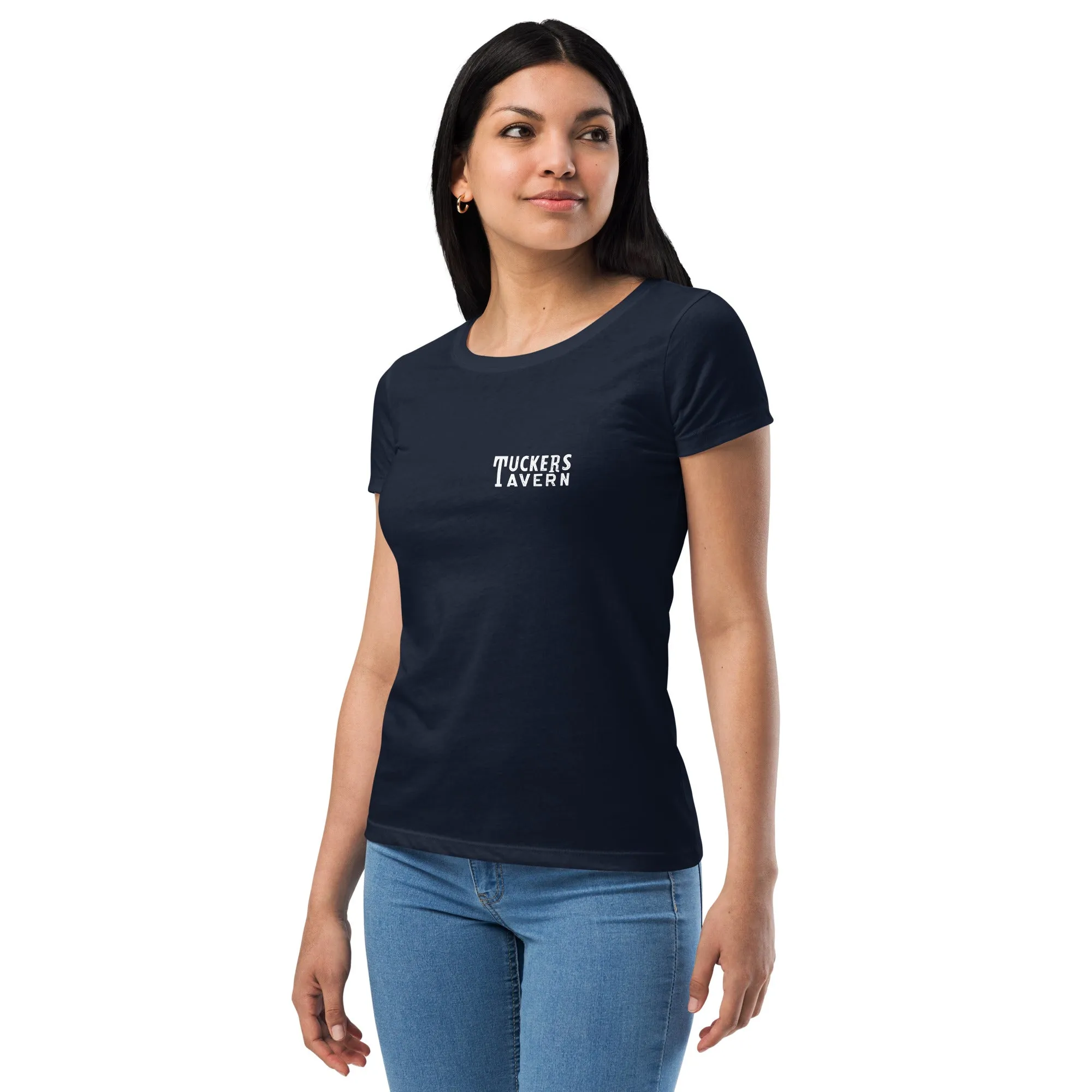 Tuckers Tavern Women’s Fitted T-shirt