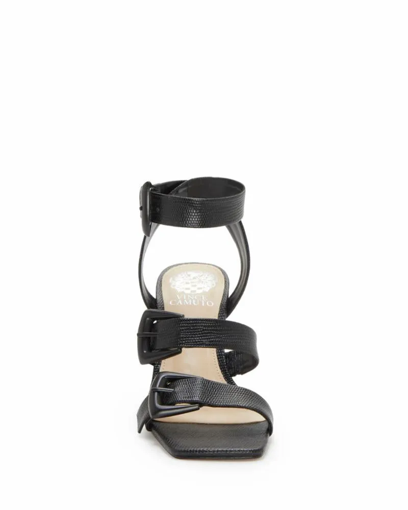 Vince Camuto JEMINSTIE BLACK/GLOSSY LIZARD