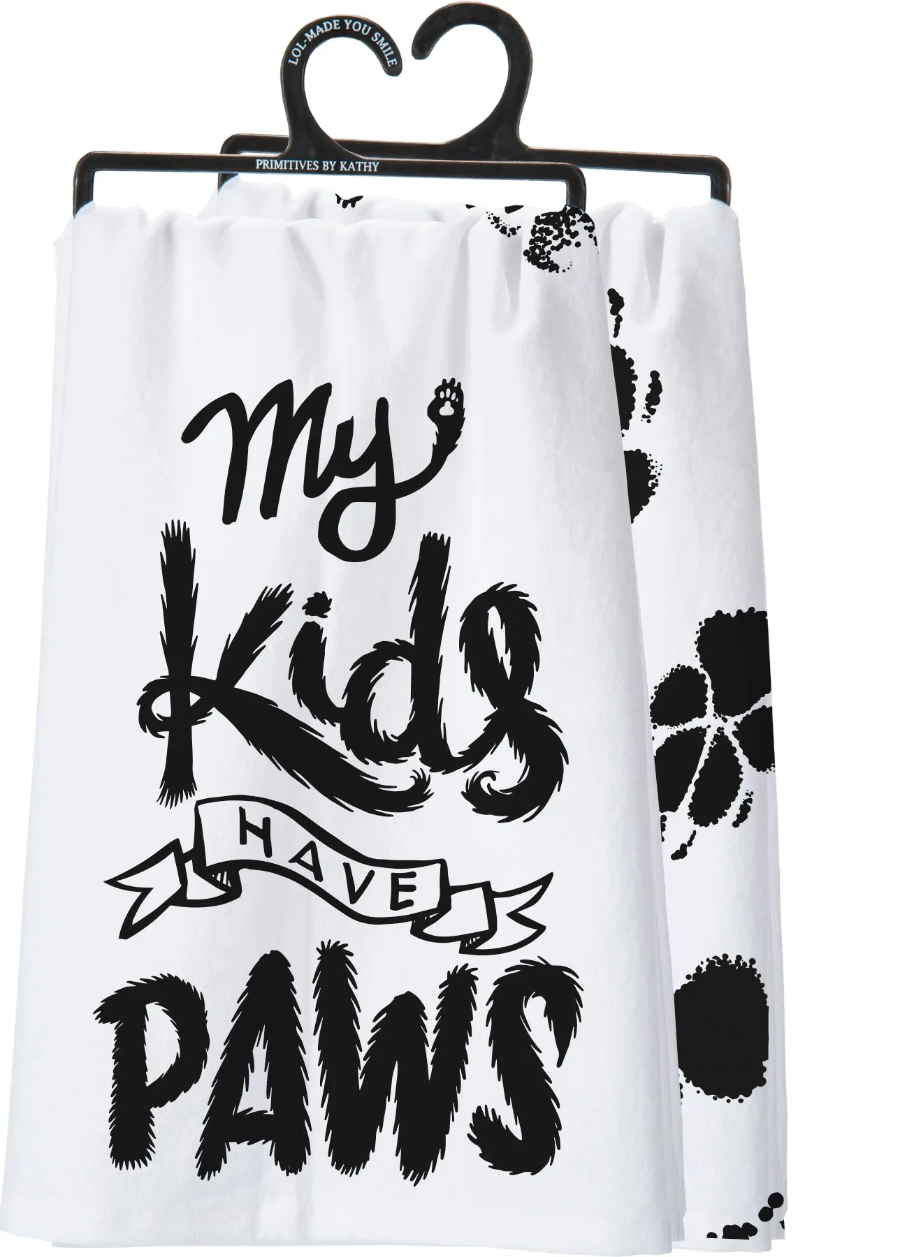 Whimsical Dog Dish Towel