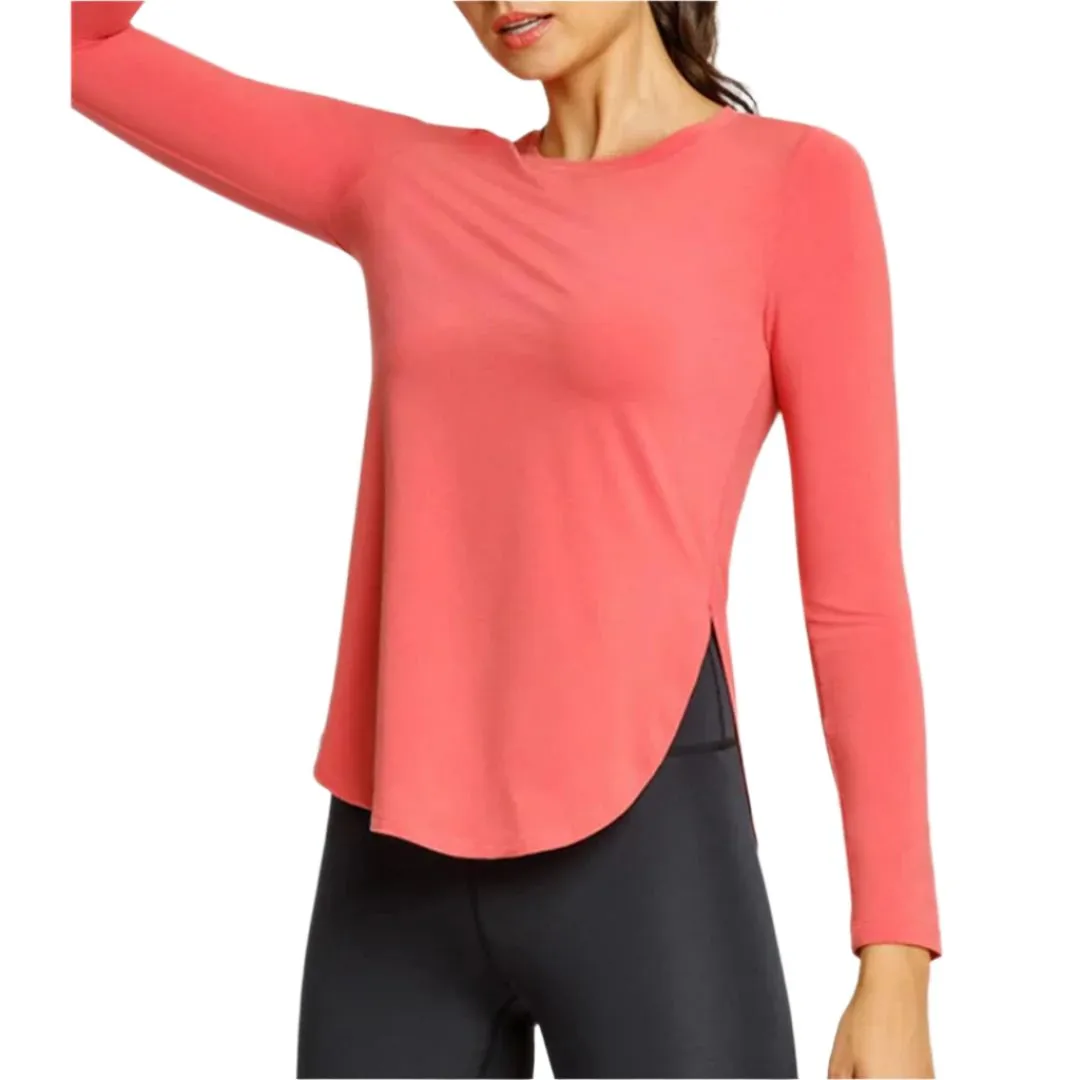 Women's Panem Long Sleeve Tennis Top Cherry Rose