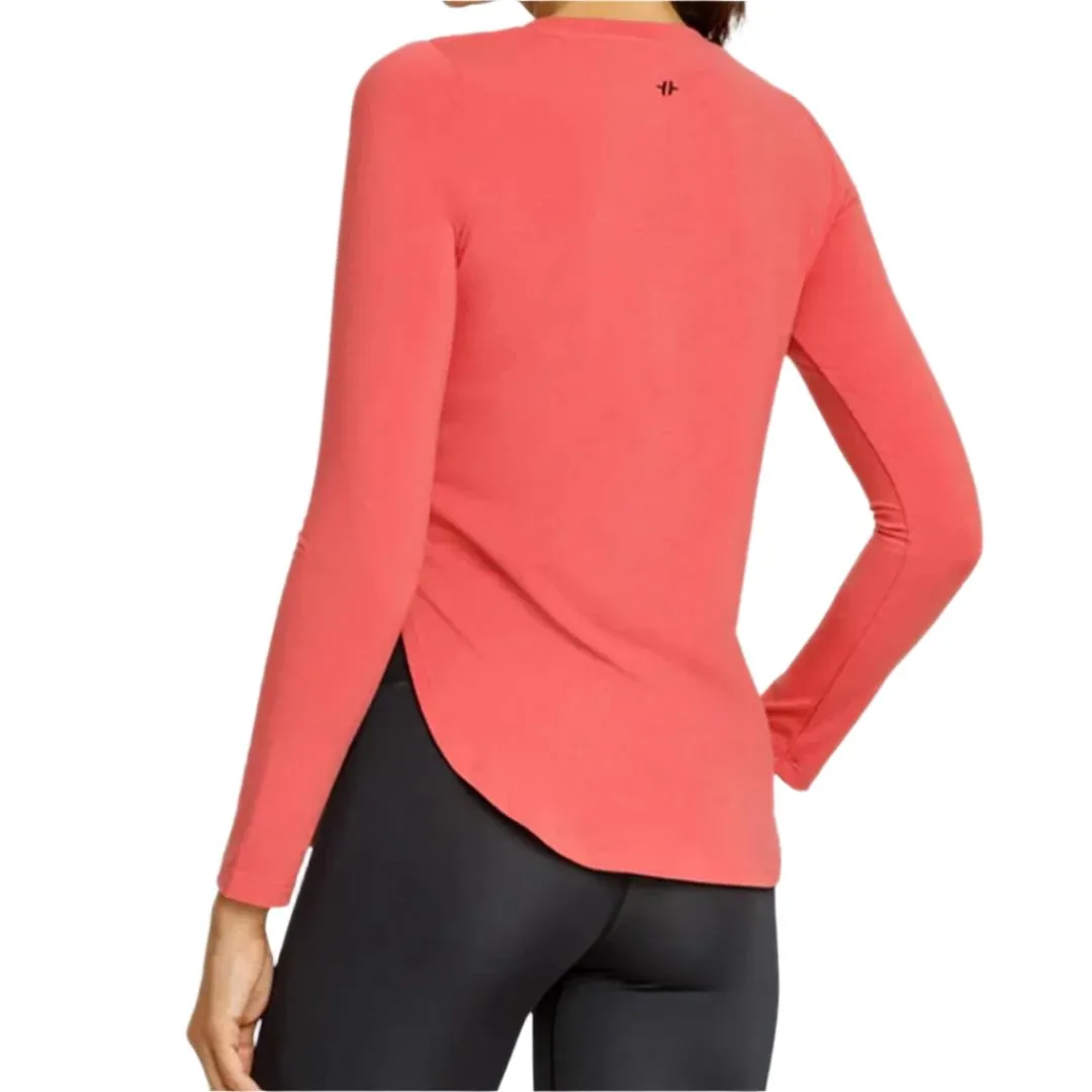 Women's Panem Long Sleeve Tennis Top Cherry Rose