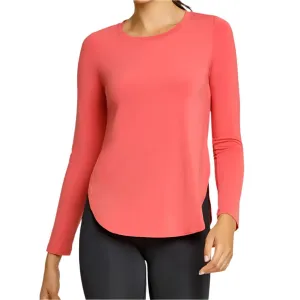 Women's Panem Long Sleeve Tennis Top Cherry Rose